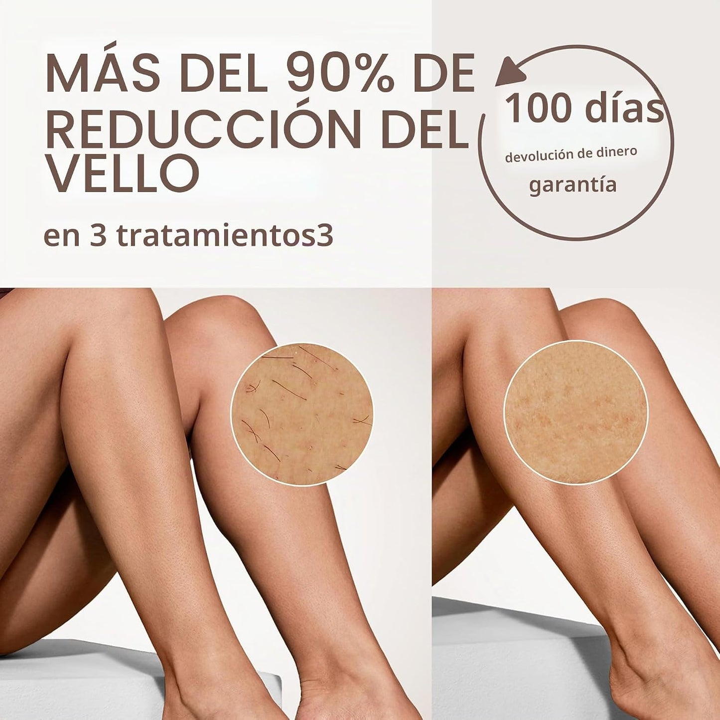Philips Lumea IPL - Depilación láser tipo salón para mujeres, dispo...