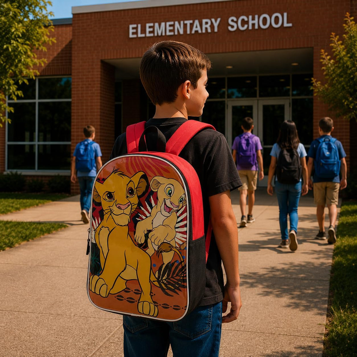 Disney Mochila Lion King - Mochila para niños para la escuela | Bon...