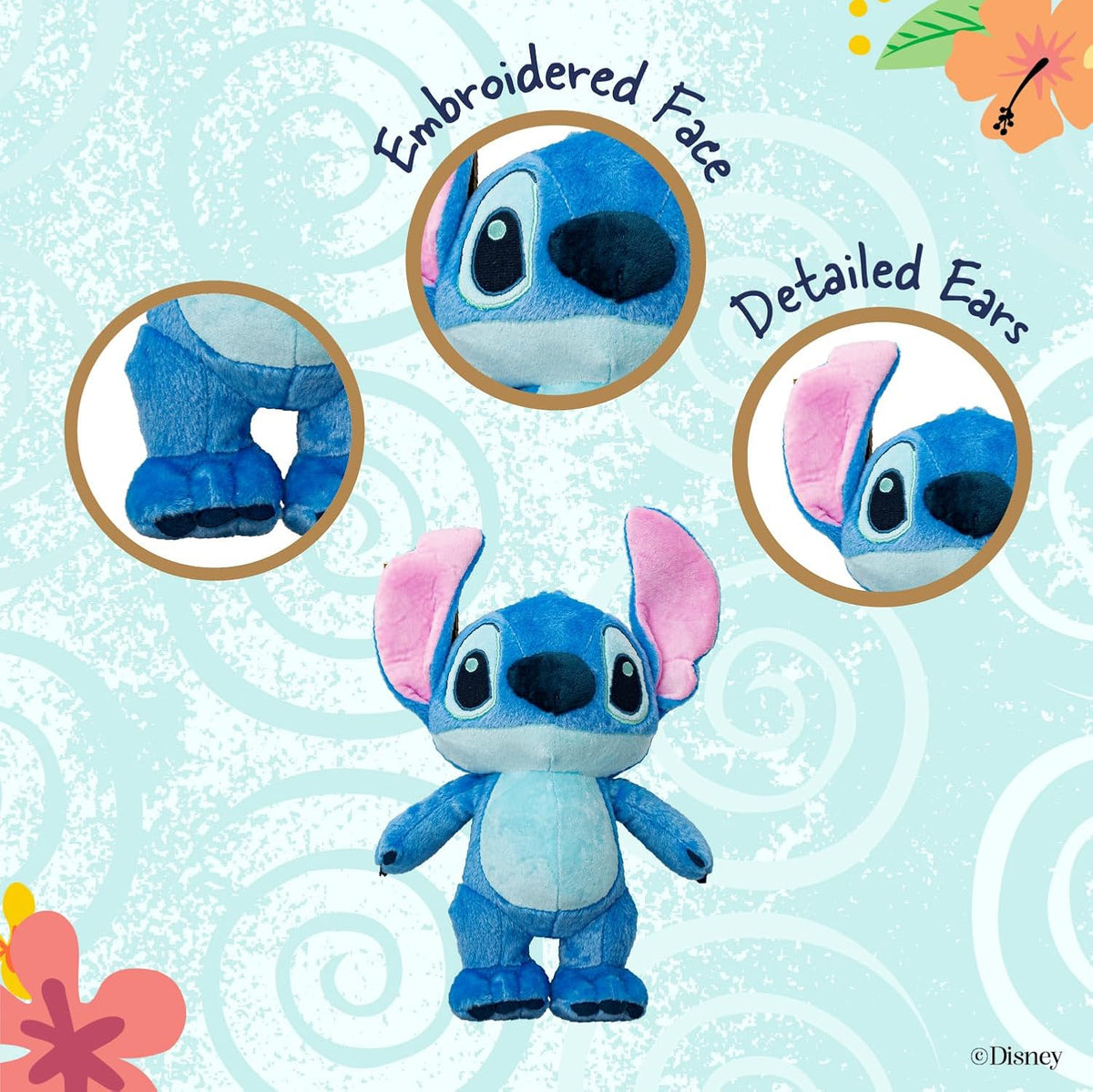 Disney Baby Lilo &amp; Stitch Animal de Peluche Suave y Abrazable J...