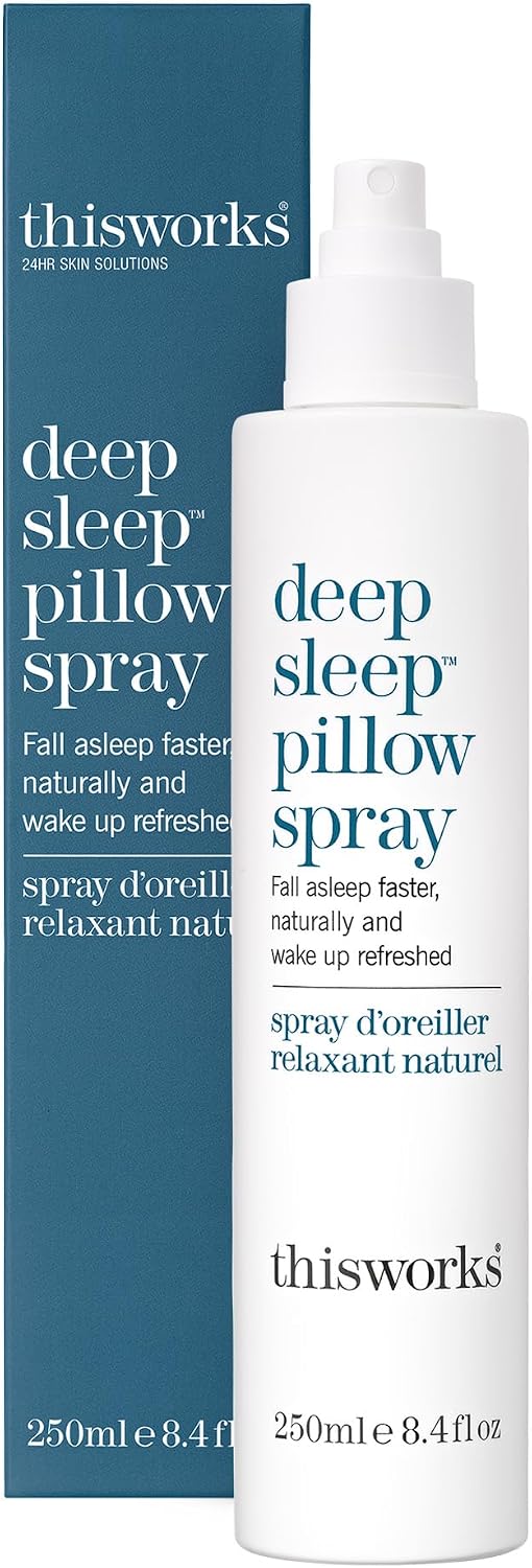 THISWORKS Perfume para almohada de sueño profundo, 250 ml - Ayuda n...