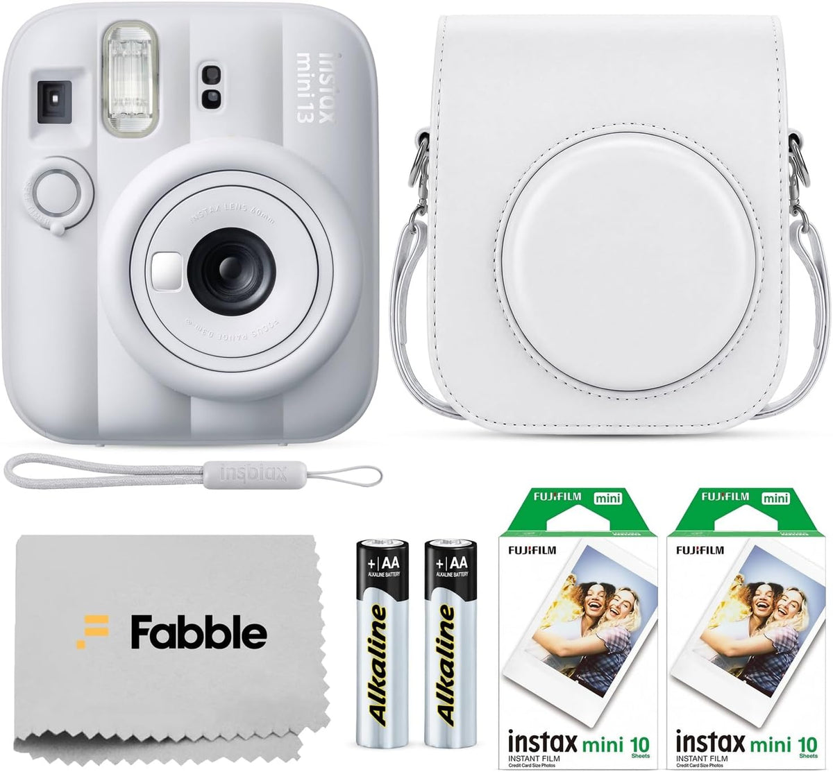 FUJIFILM INSTAX MINI 13 - Cámara de película instantánea color blan...