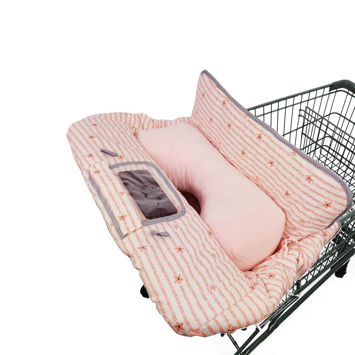Funda para carrito de compras para bebé\/niño, funda para silla alt...