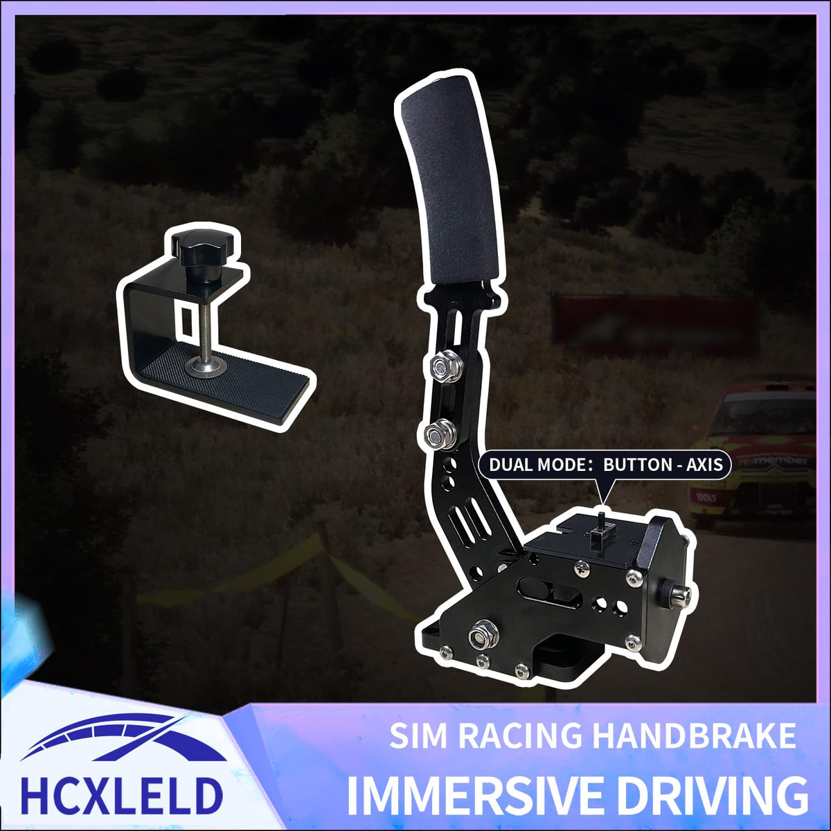 HCXLELD Sim Racing Handbrake, G29 Racing Wheel para PS4\/PS5, G920...