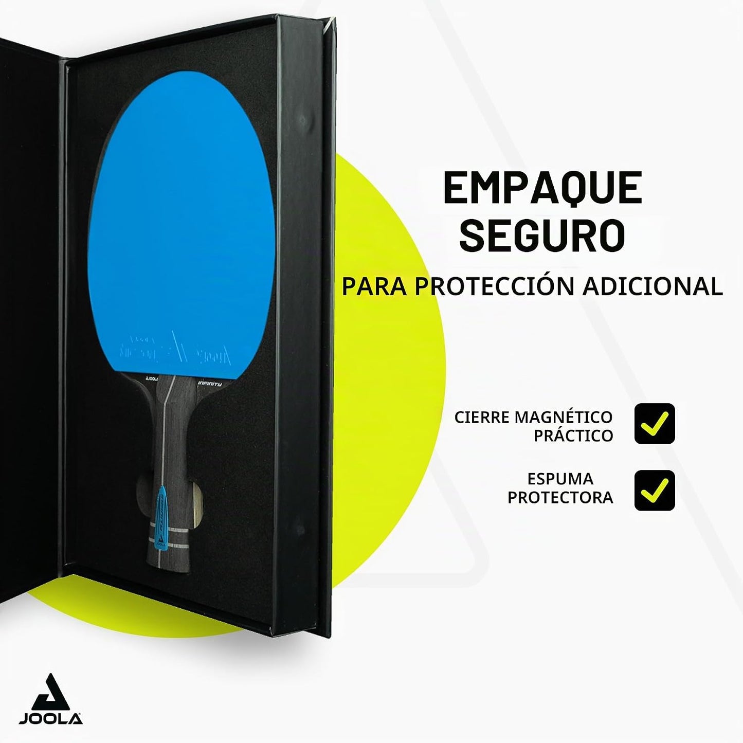 JOOLA Infinity GL Profesional - Palas de ping pong con funda para p...