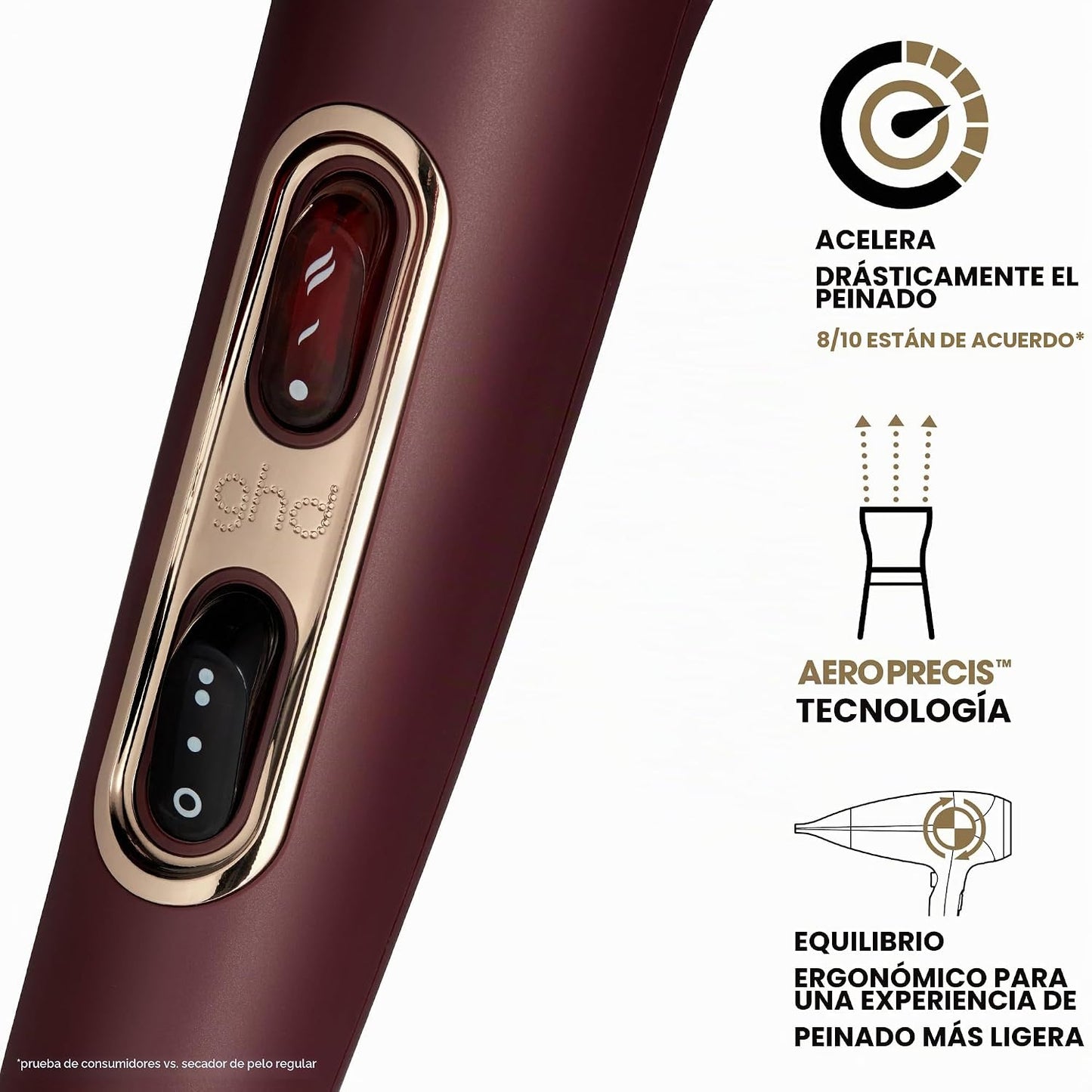ghd Helios &amp; Flight+ Secadores de pelo de tamaño de viaje | Sec...