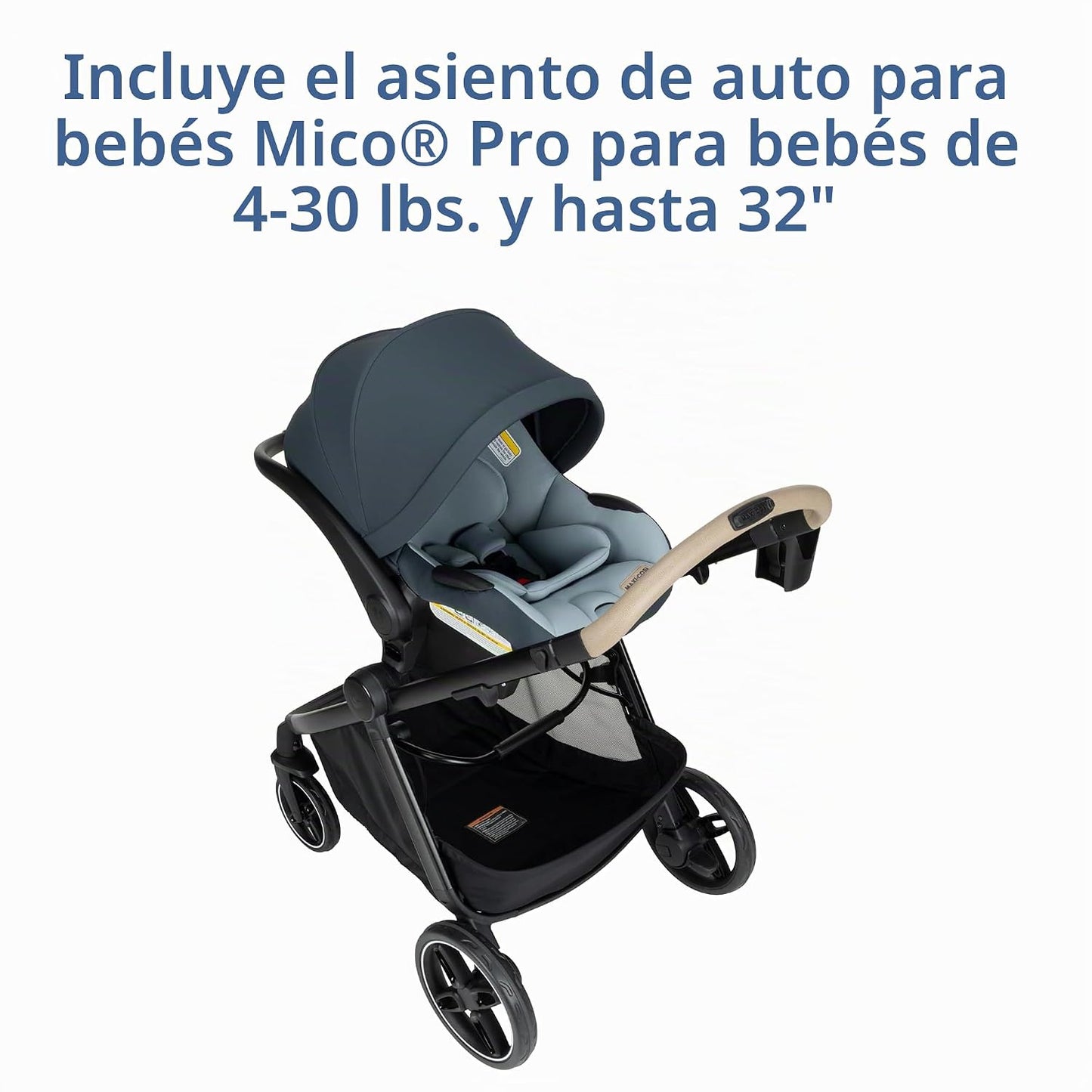 Maxi-Cosi Zelia Pro - Sistema de viaje 5 en 1 con asiento de automó...