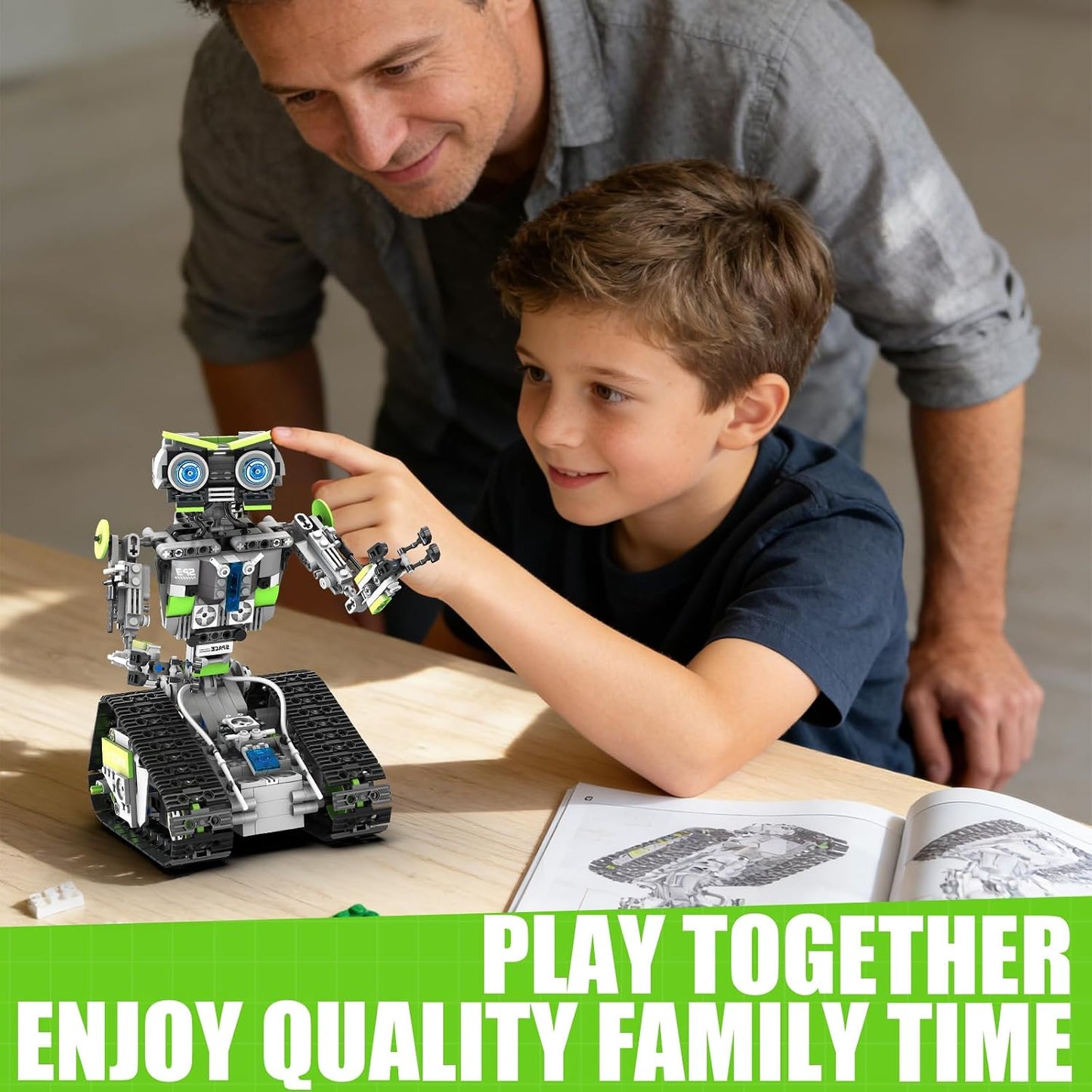 HPROMOT STEM - Juego de construcción de robot para niños de 8 a 16...