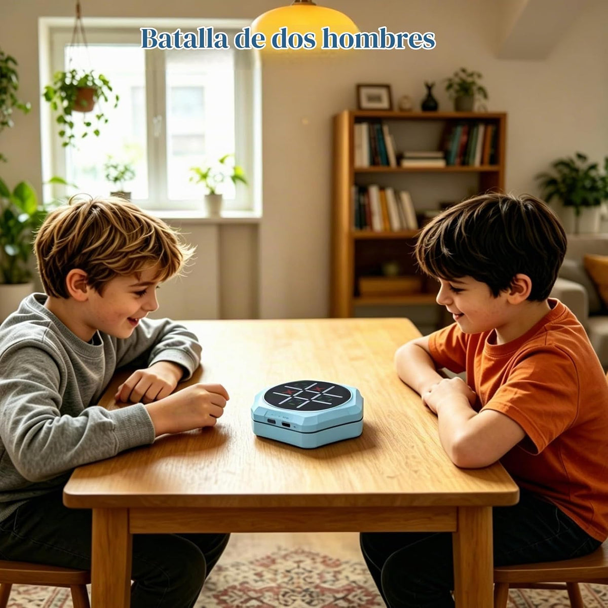 Tic Tac Toe electrónico para niños, juego de viaje portátil, juguet...