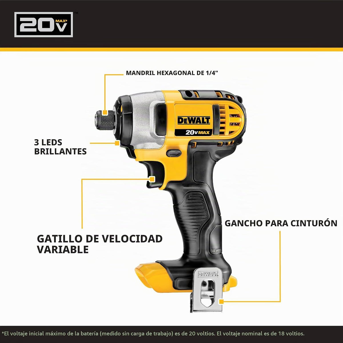 DEWALT Kit de combo de perforación inalámbrico de 20V MAX, 2-Herram...