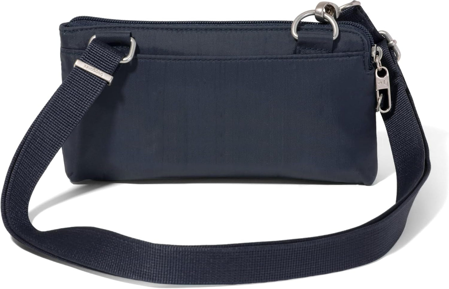 Securtex - Mini cartera cruzada antirrobo, ligera, 8.4 x 4.5 pulgad...