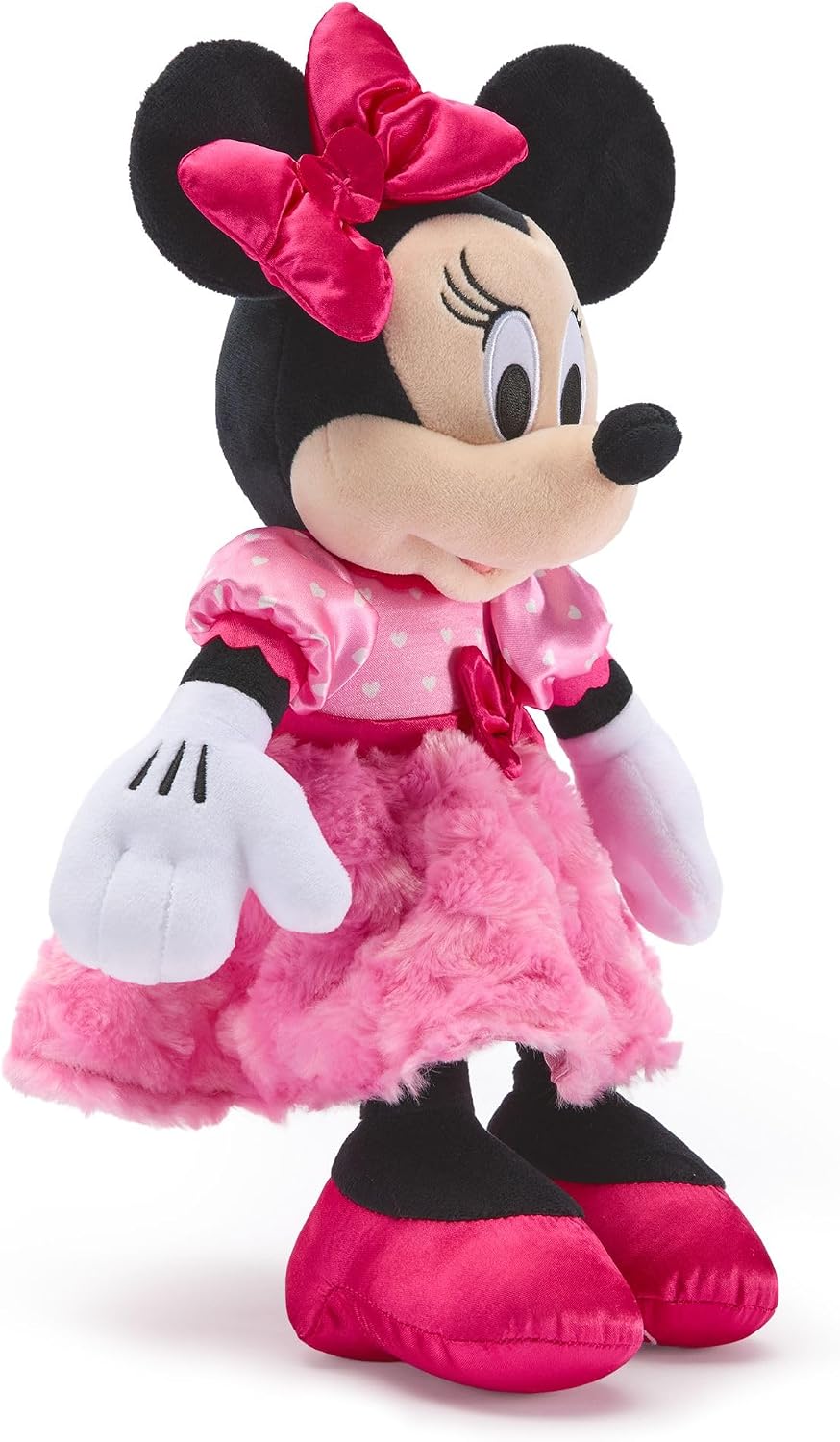 Disney Store Peluche oficial de Minnie Mouse en un vestido de fiest...