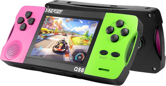 JJFUN Consola de juegos portátil retro, 138 juegos clásicos y panta...