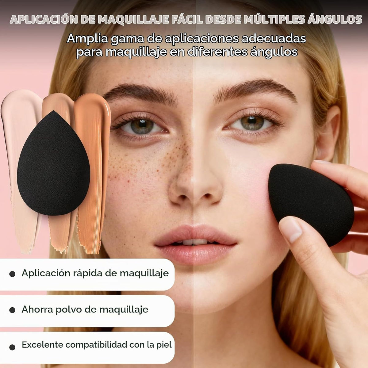 CLRDZN Juego de brochas de maquillaje, 62 brochas de maquillaje pro...
