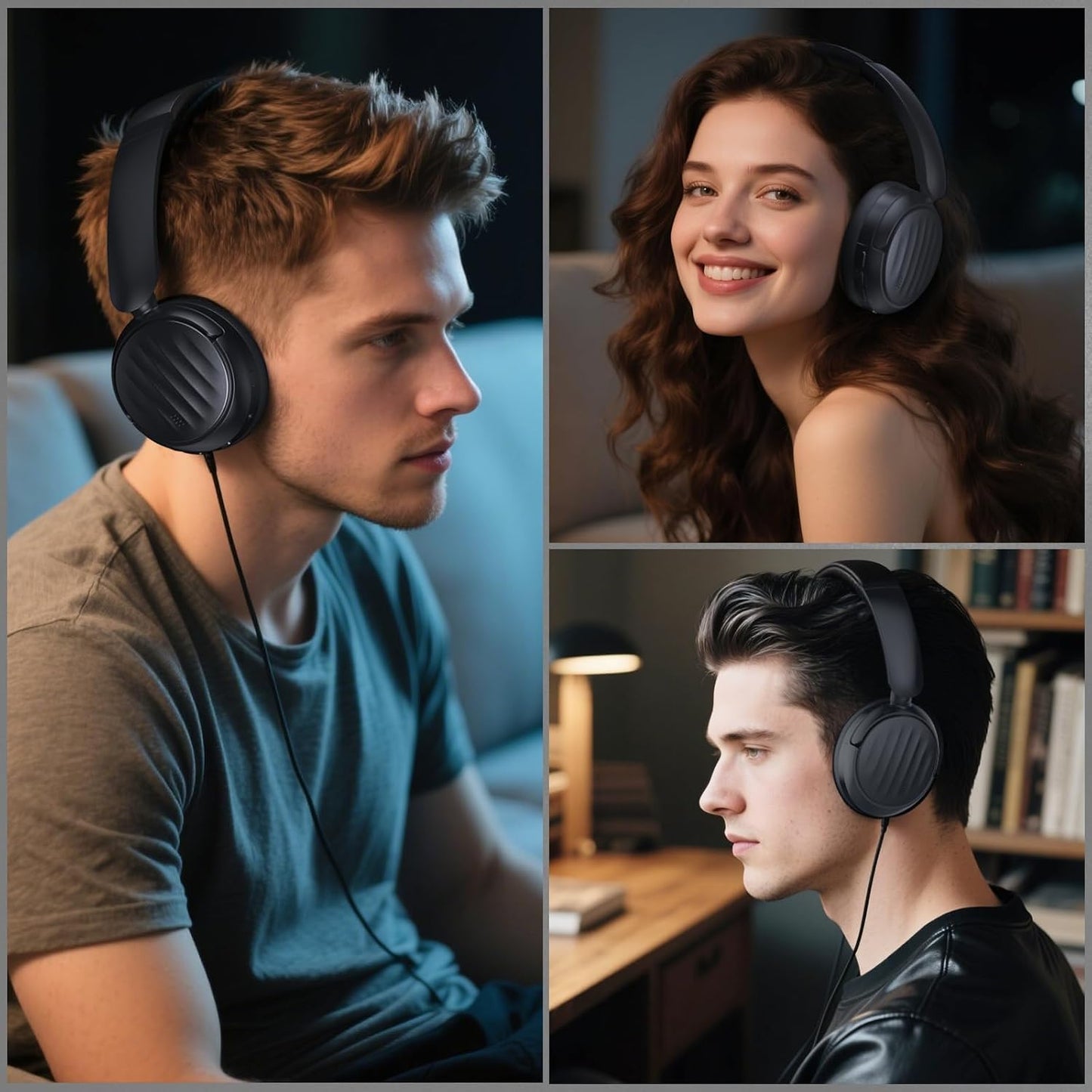 MMWOWARTS Auriculares Bluetooth, cancelación activa de ruido híbrid...