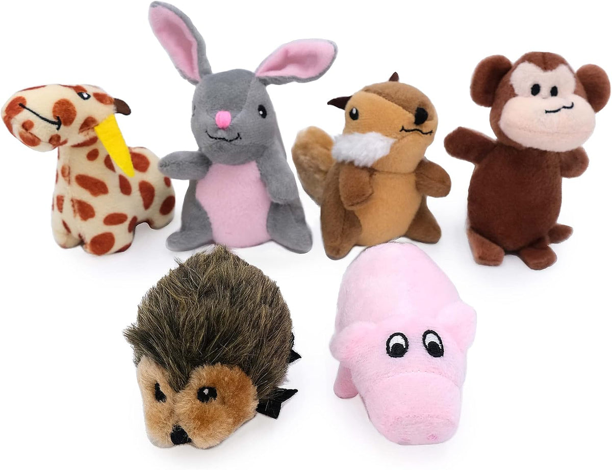 ZippyPaws Burrow - Juguetes chirriantes de enriquecimiento Miniz de...