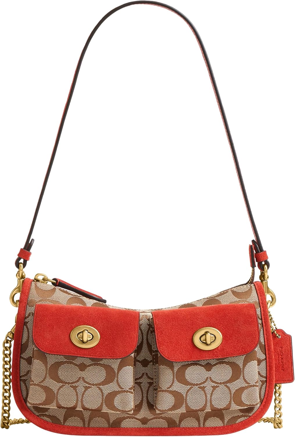 COACH Bolsa de Waverly con doble torno