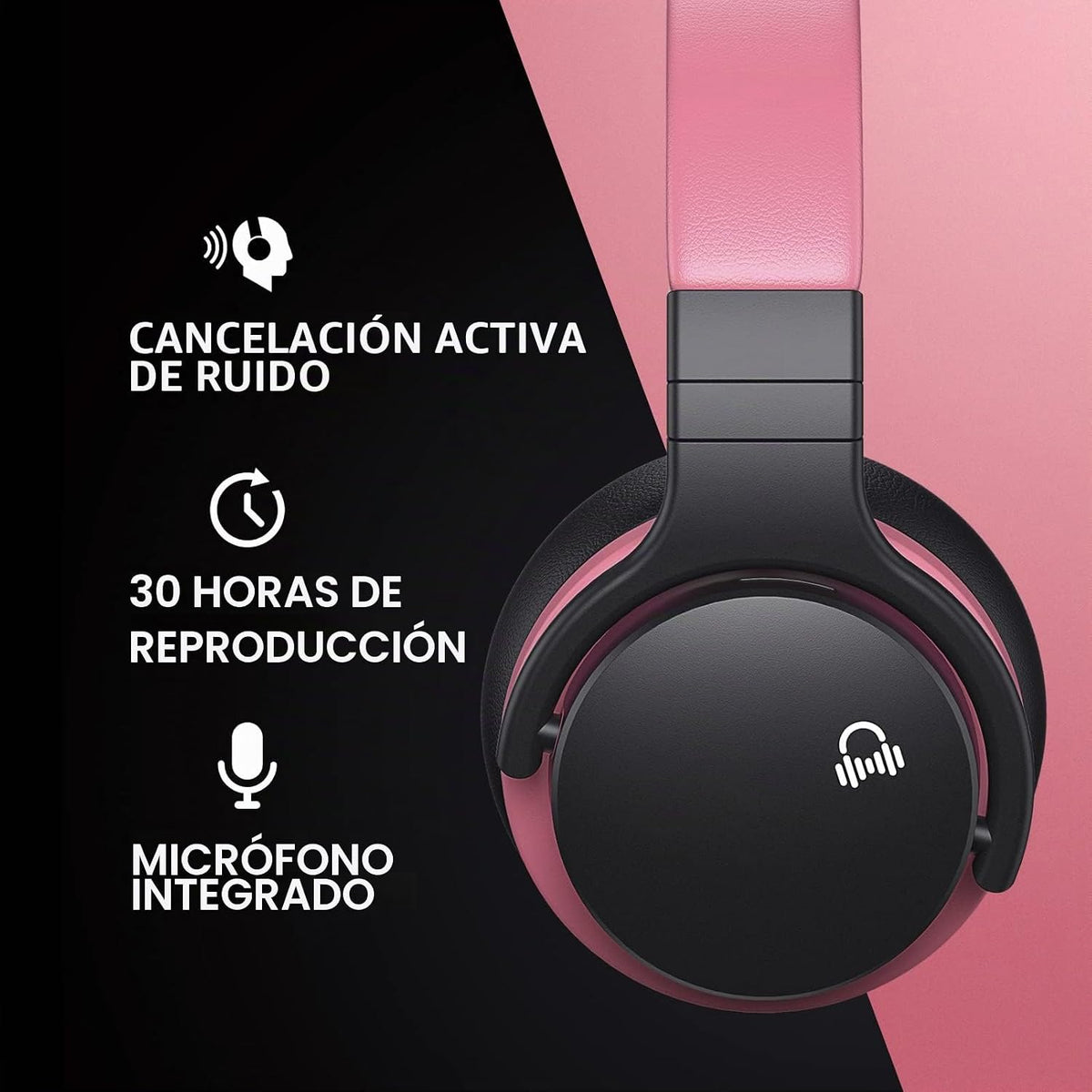 Million Sold - Auriculares clásicos E7 con cancelación activa de ru...