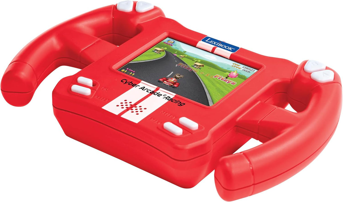 Lexibook, Cyber Arcade Racing, consola de carreras controlada por m...