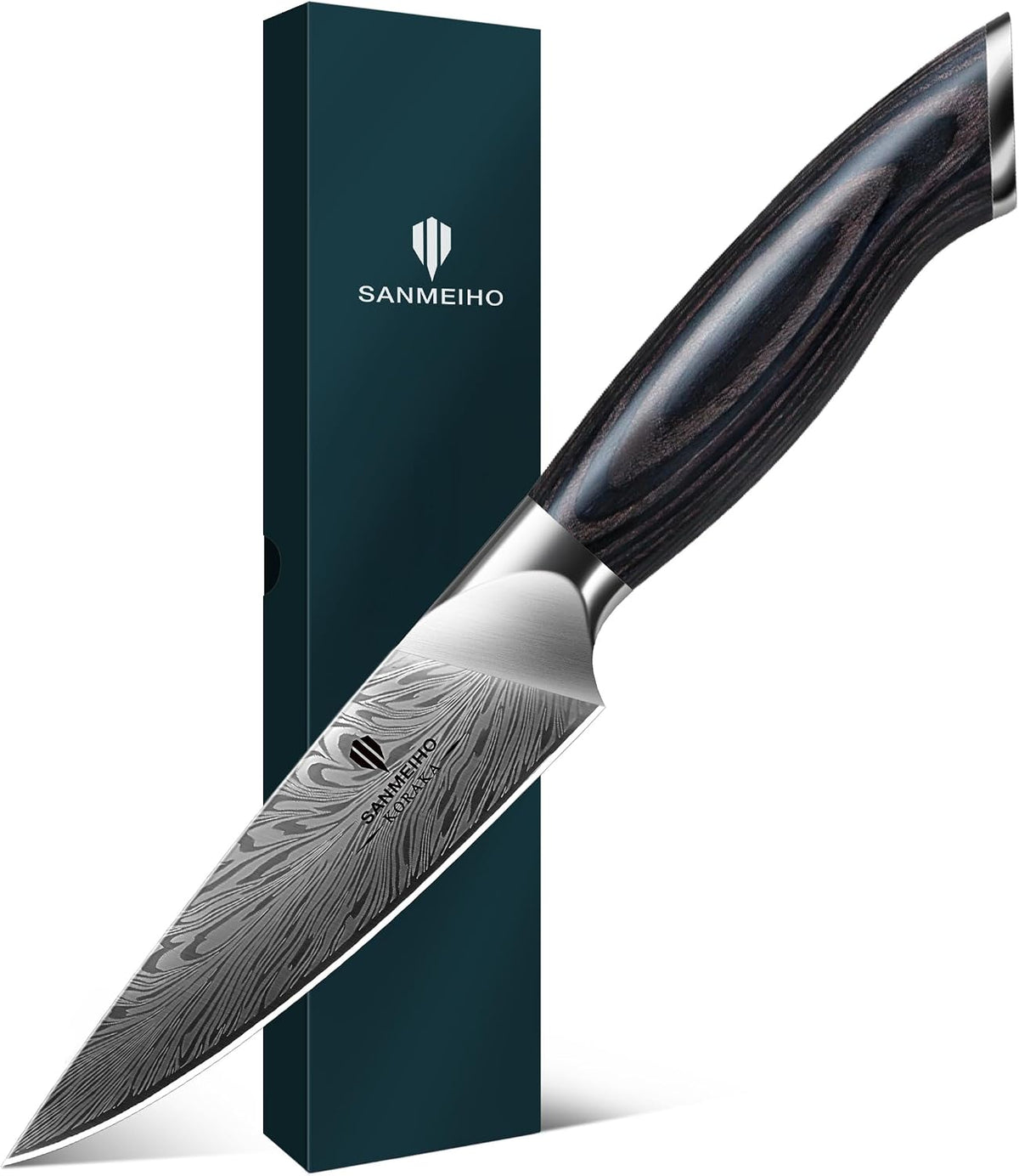 SANMEIHO Cuchillo de pelar de cocina de 4.5 pulgadas \u2013 Cuchill...
