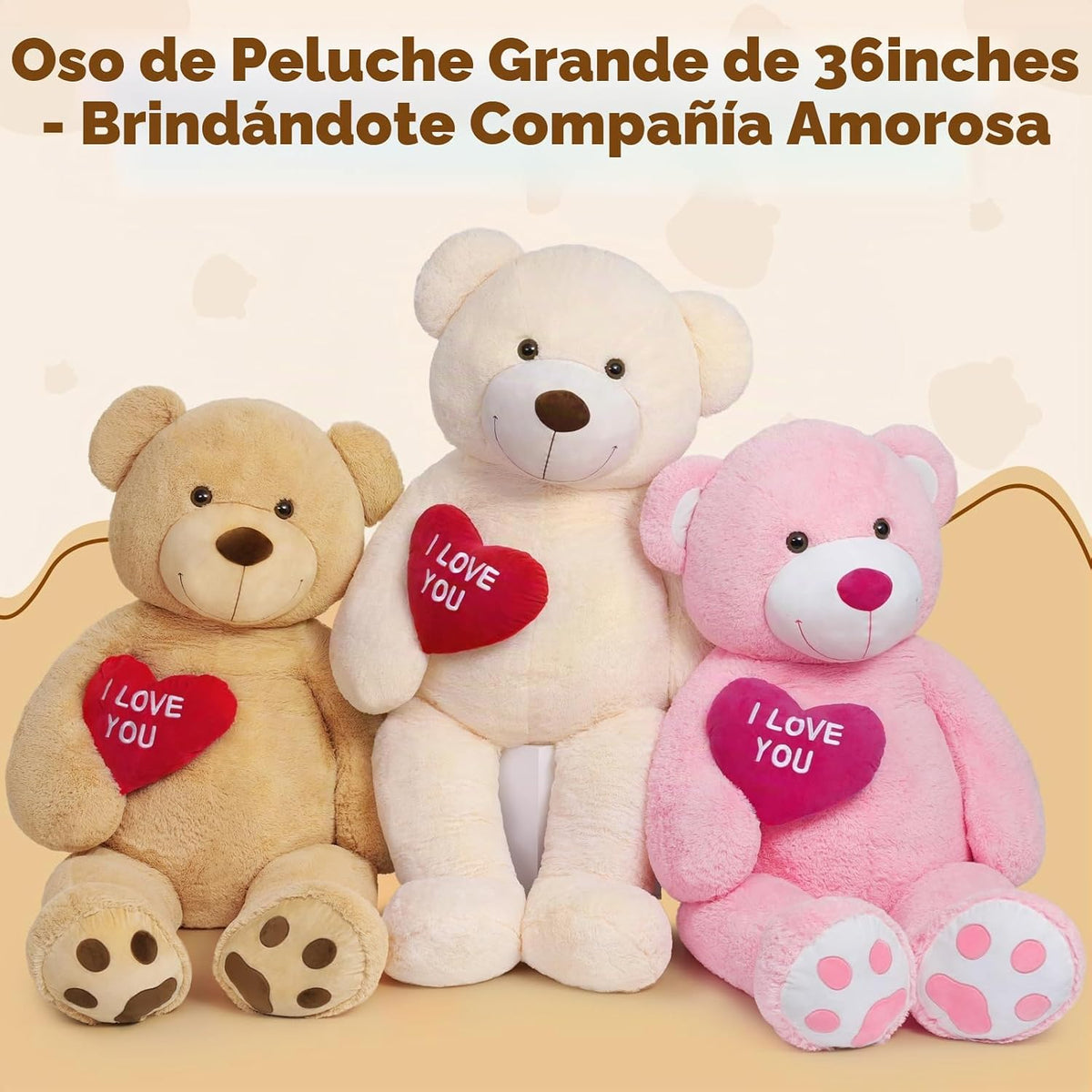 MaoGoLan Oso de Peluche Grande Animal de Peluche, Oso de Peluche Gi...