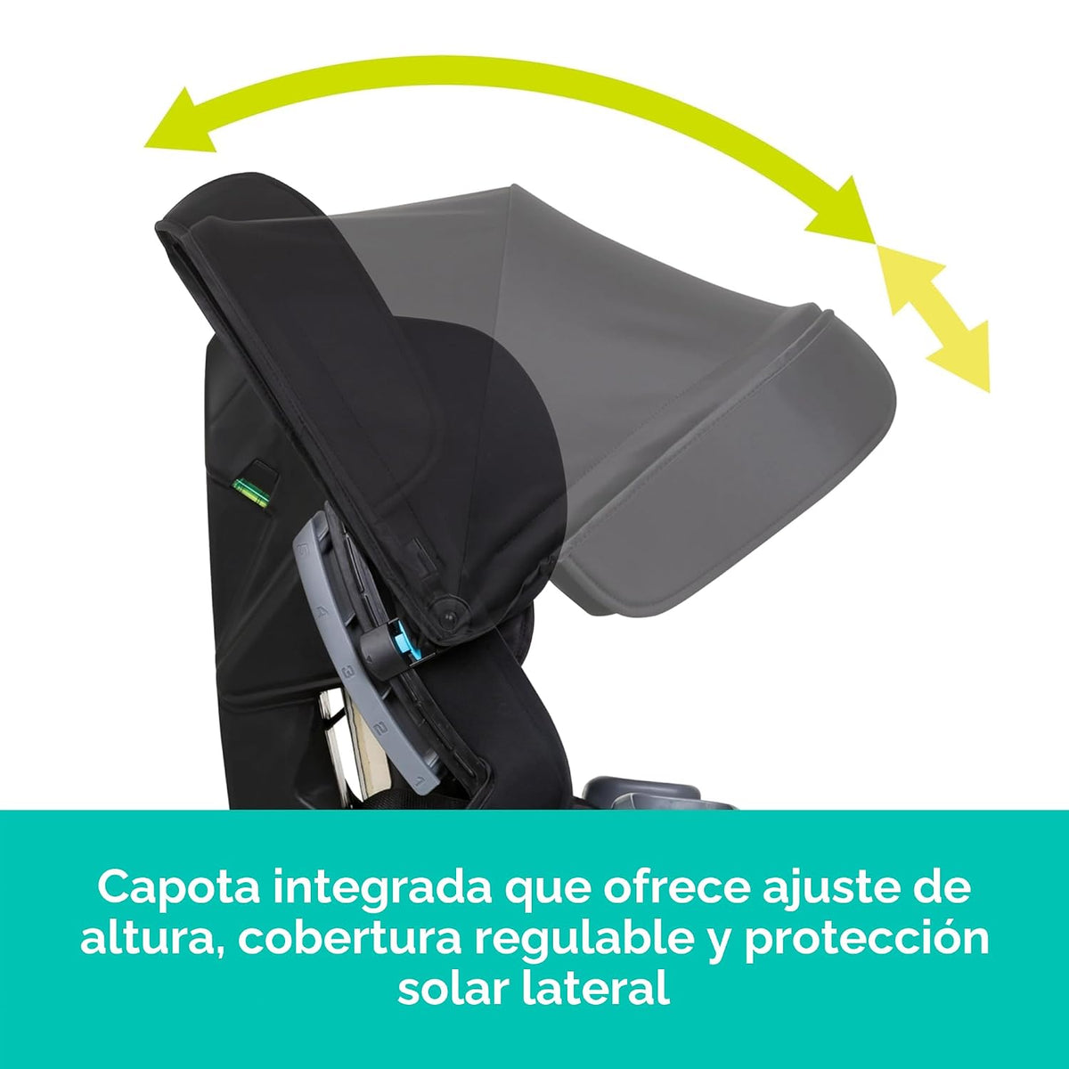 Baby Trend Cover Me™ - Asiento convertible 4 en 1 para automóvil, c...