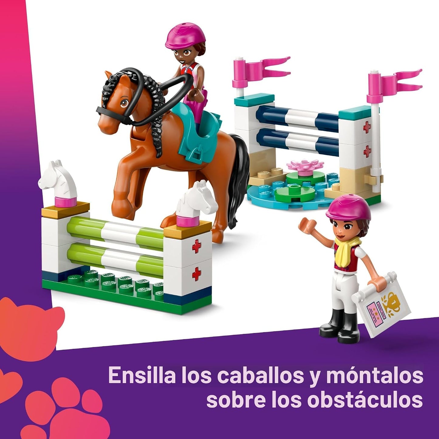 LEGO Friends Horse Stable and Riding Academy Building Toy para niña...