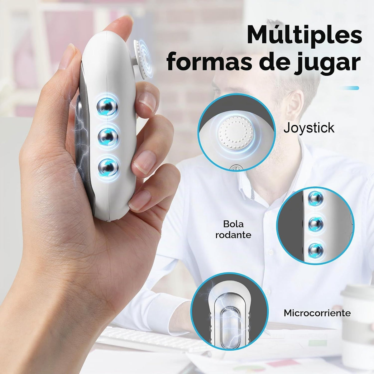 Juguete antiestrés para adultos, dispositivo para calmar la ansieda...