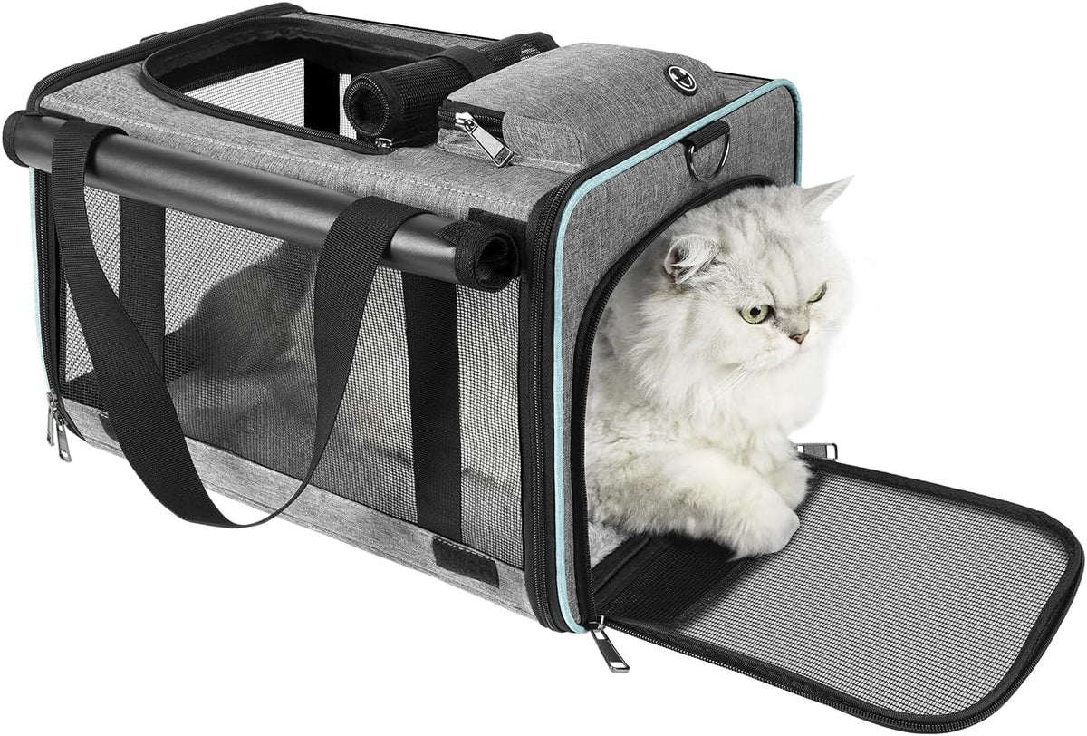 GAPZER Transportín para Gatos Aprobado por Aerolíneas American, Uni...