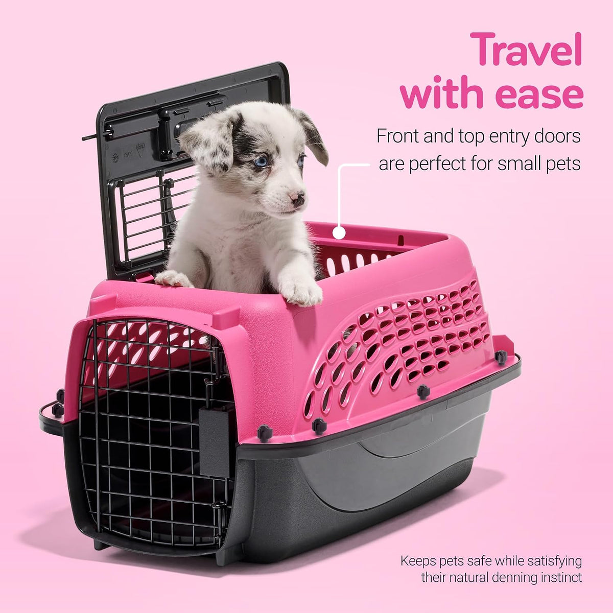 Petmate Jaulas para perros pequeños y transportadores para gatos, p...