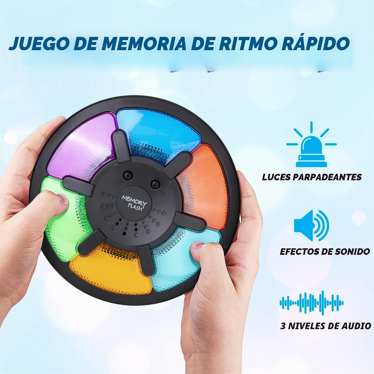Point Games Juego de memoria portátil, juegos electrónicos para niñ...