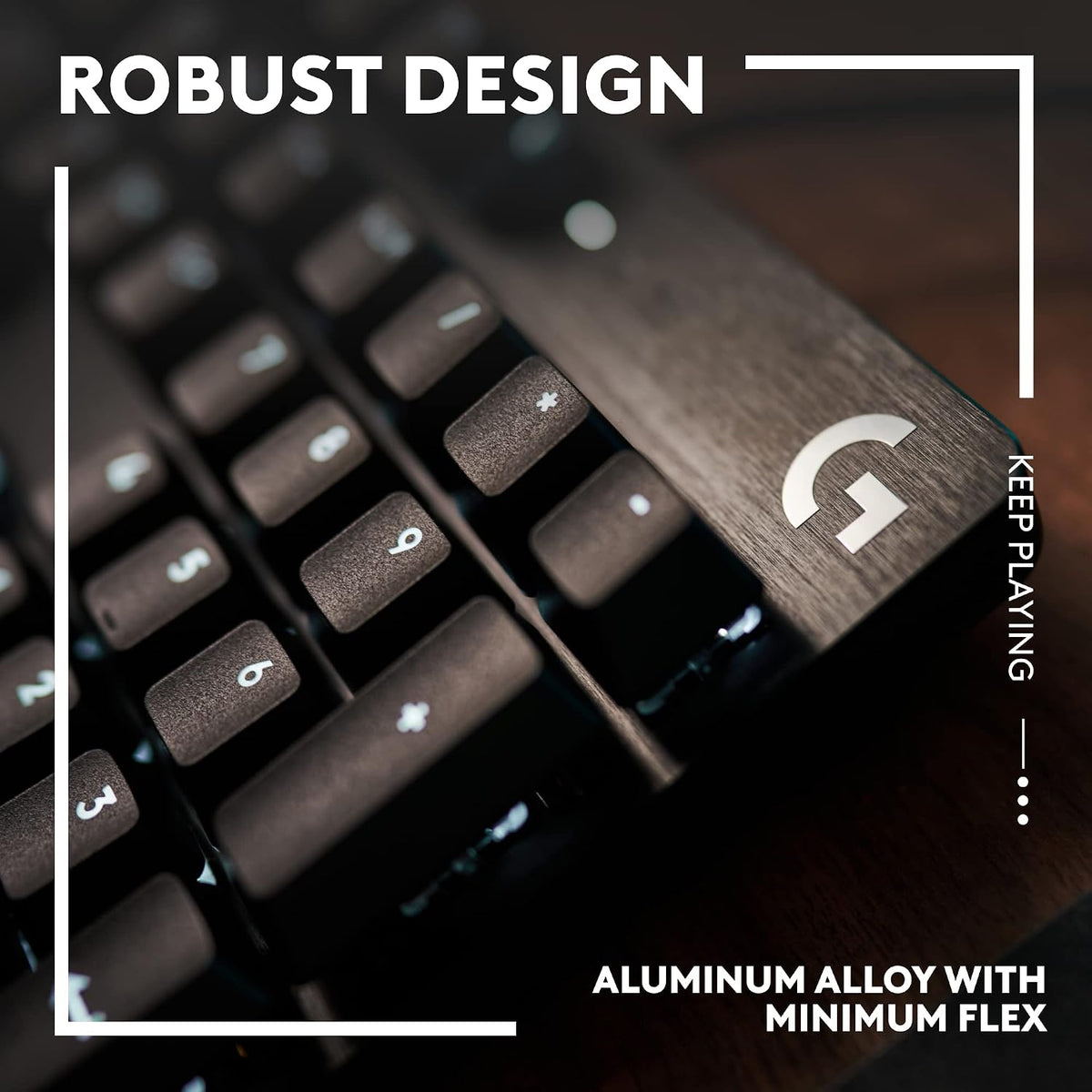 Logitech G413 SE - Teclado mecánico para videojuegos de tamaño comp...