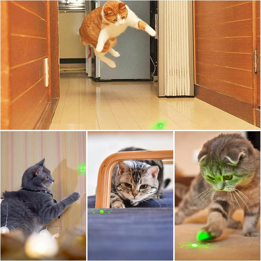 Juguete Waputne para Gatos de Interior, Juguetes Recargables USB pa...