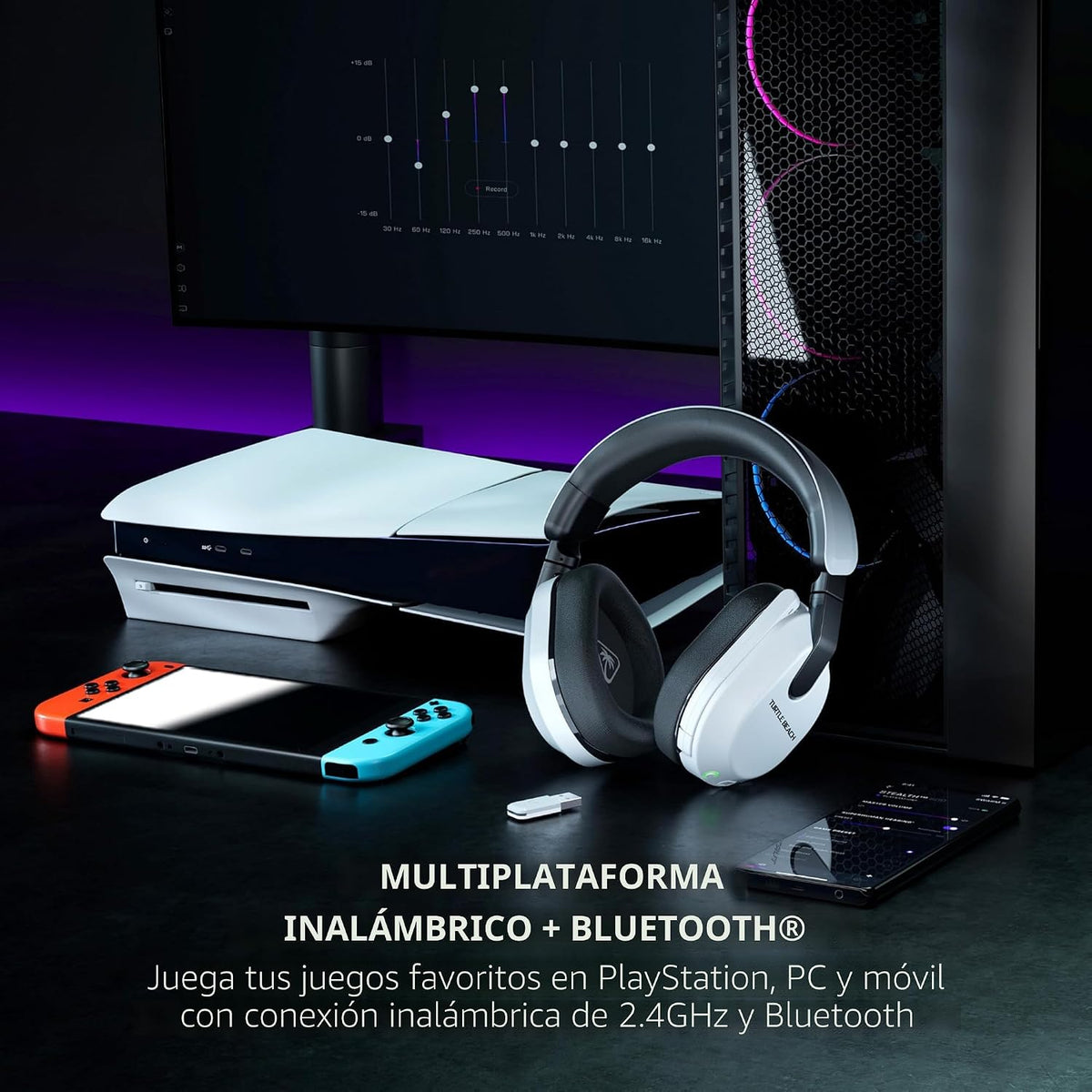 Turtle Beach Stealth 600 Auriculares inalámbricos multiplataforma a...