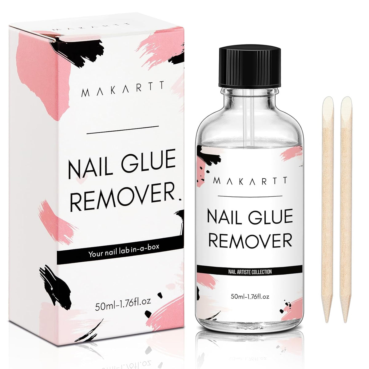 Makartt Quitaadhesivo para uñas: para acrílicos y uñas postizas - 5...