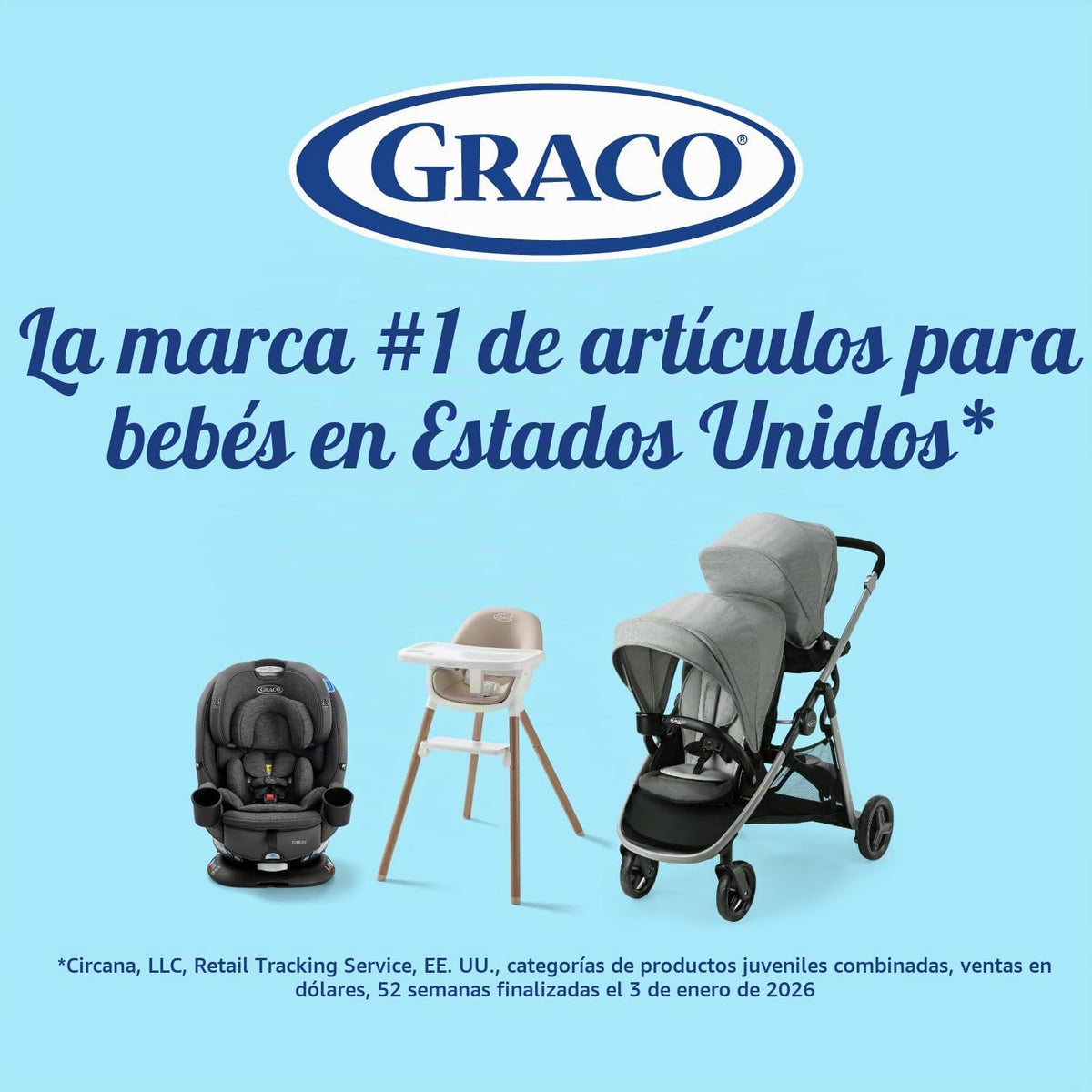 Graco Made2Grow Silla alta convertible 5 en 1 ajustable para bebé a...