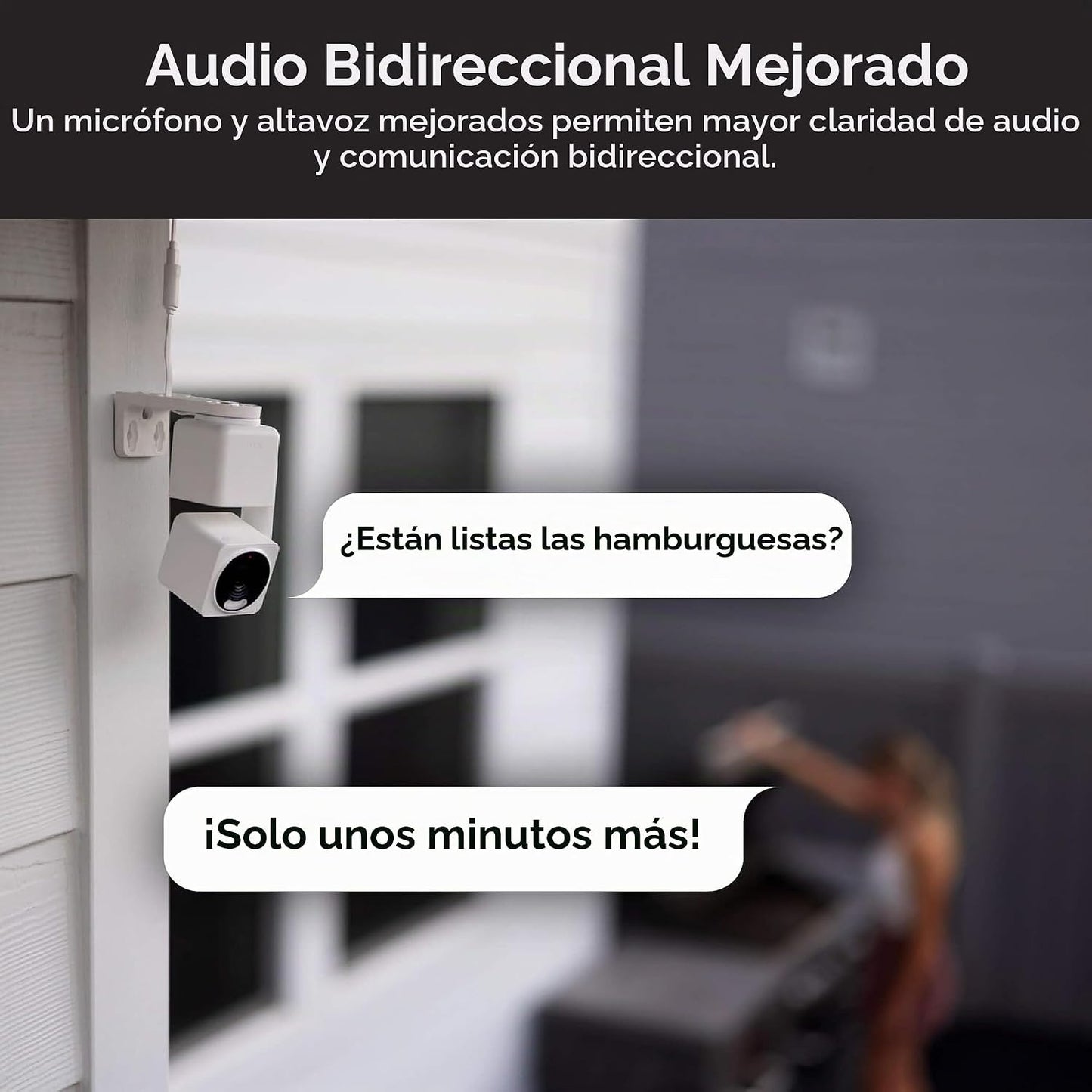 WYZE Cam Pan v4 (paquete de 2), sistema de cámara de seguridad inte...