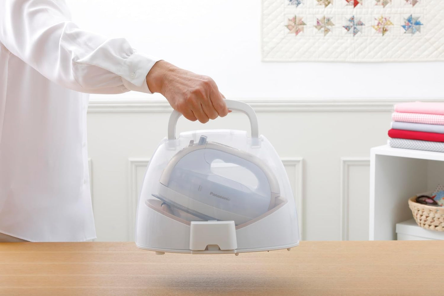 Panasonic Plancha Inalámbrica Freestyle 360 - Plancha de Vapor Inal...