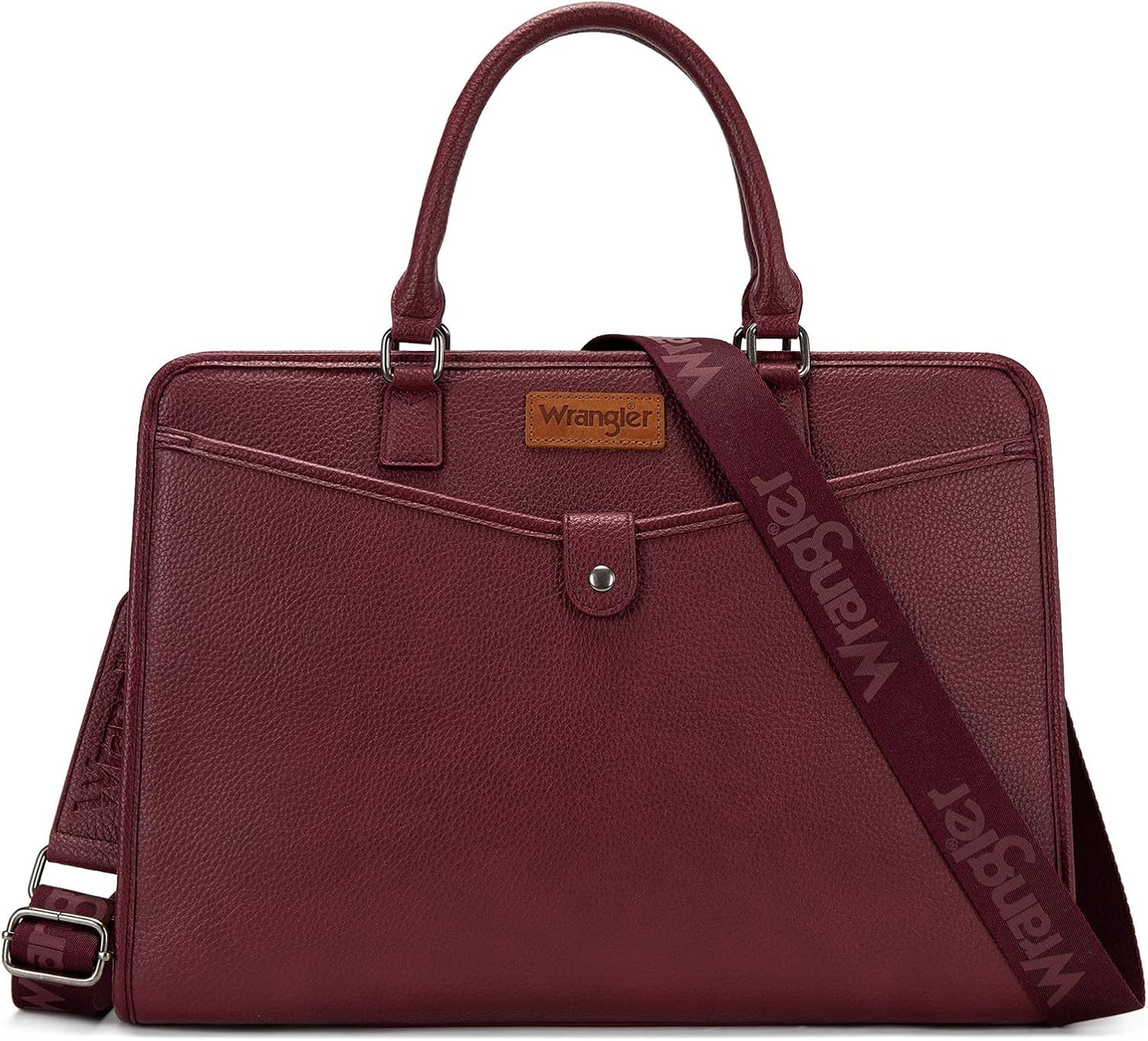 Wrangler - Bolsa de mano para laptop de 15.6 pulgadas, para uso dia...