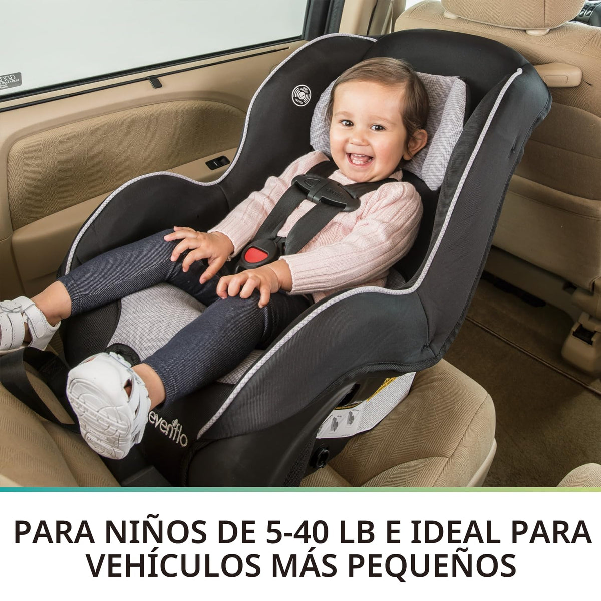 Evenflo Tribute LX - Asiento convertible para automóvil | Modos ori...
