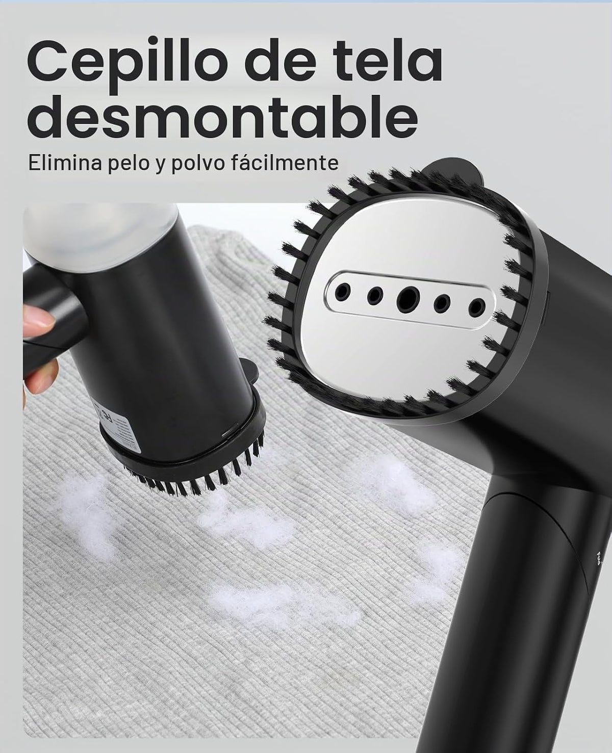 Vaporizador de mano para ropa, vaporizador de viaje plegable de 120...