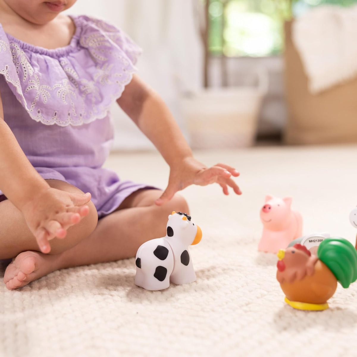 Bloques educativos Melissa &amp; Doug, Pop Baby Toy, 10 piezas cone...