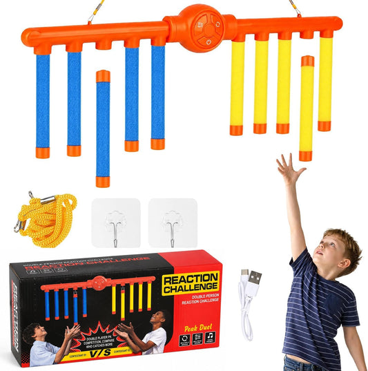 Reflex Drop Sticks Juego - 3 velocidades Solo\/Dual Play, (sin cont...