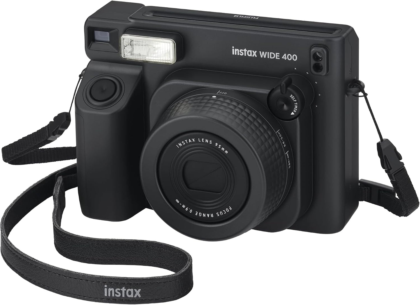 FUJIFILM Cámara Instax Wide 400 Instant Film - Negro