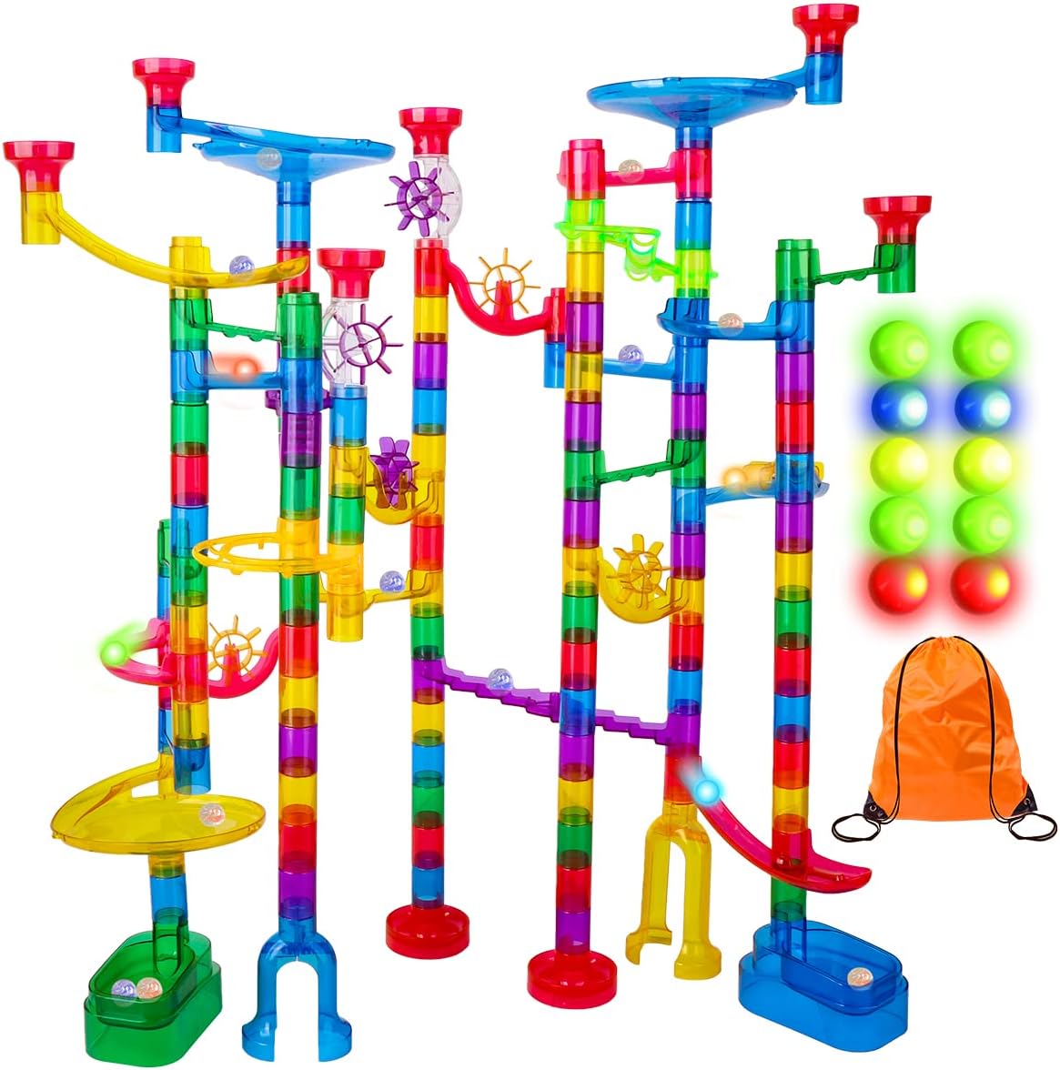 Meland Juegos de Pistas de Canicas para Niños - 153 Piezas Pista de...