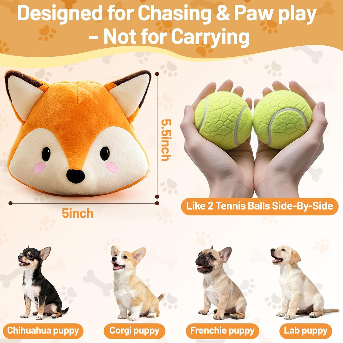 VYsTN Juguete automático para cachorros para aliviar la ansiedad y...