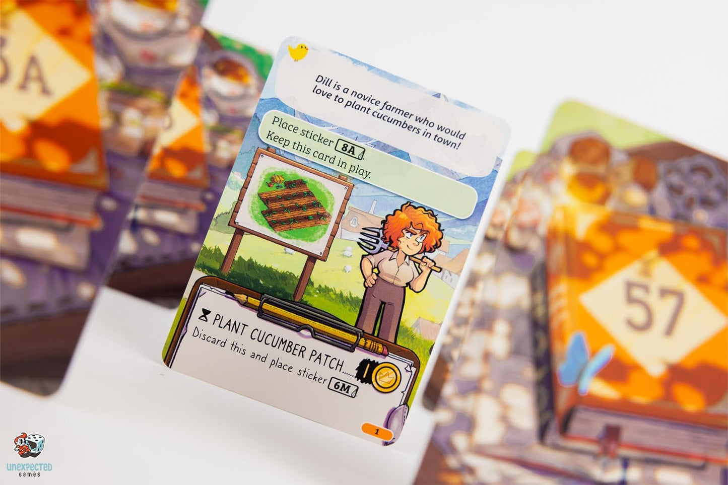 Asmodee Cosy Stickerville Juego de mesa | Juego de estrategia narra...