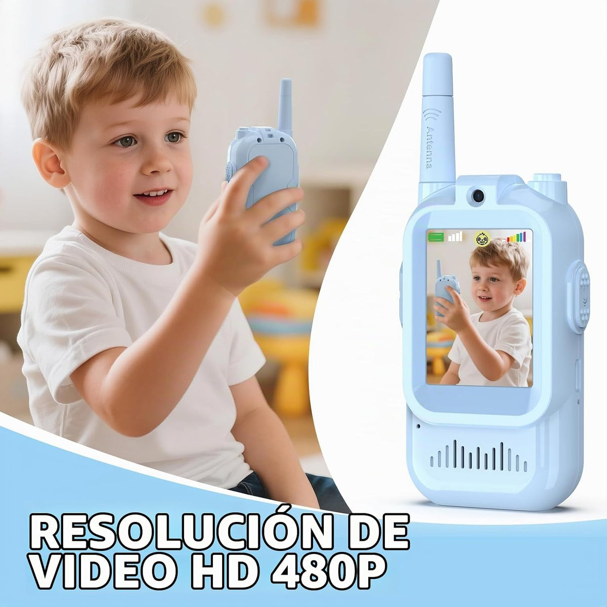 Walkie Talkies de video para niños de BlueFire \u2013 Radios de jug...