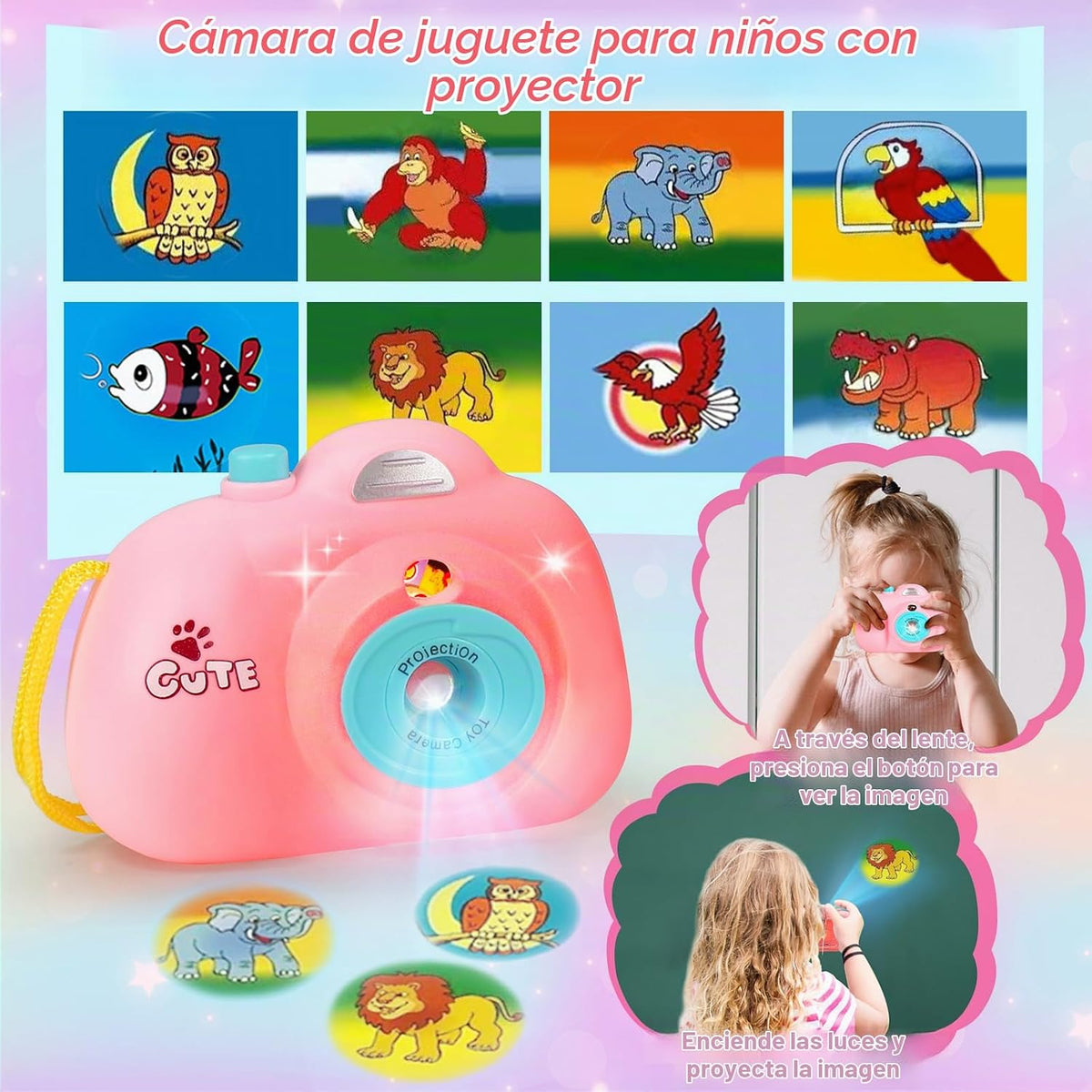 Bolsa de juguete para niñas pequeñas, 40 unidades con juguetes de p...