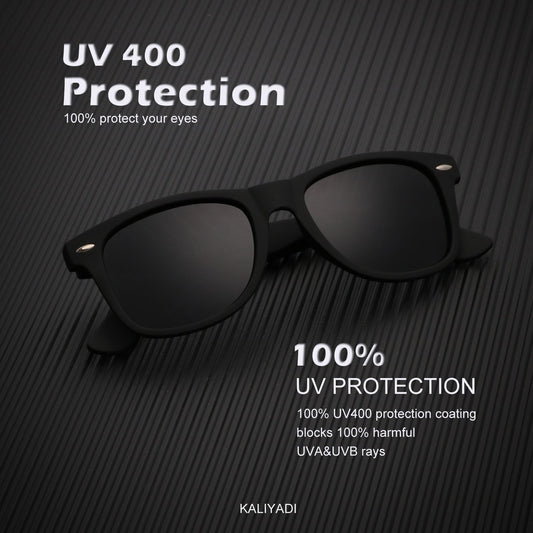 KALIYADI Gafas de sol polarizadas para hombres y mujeres, marco sem...