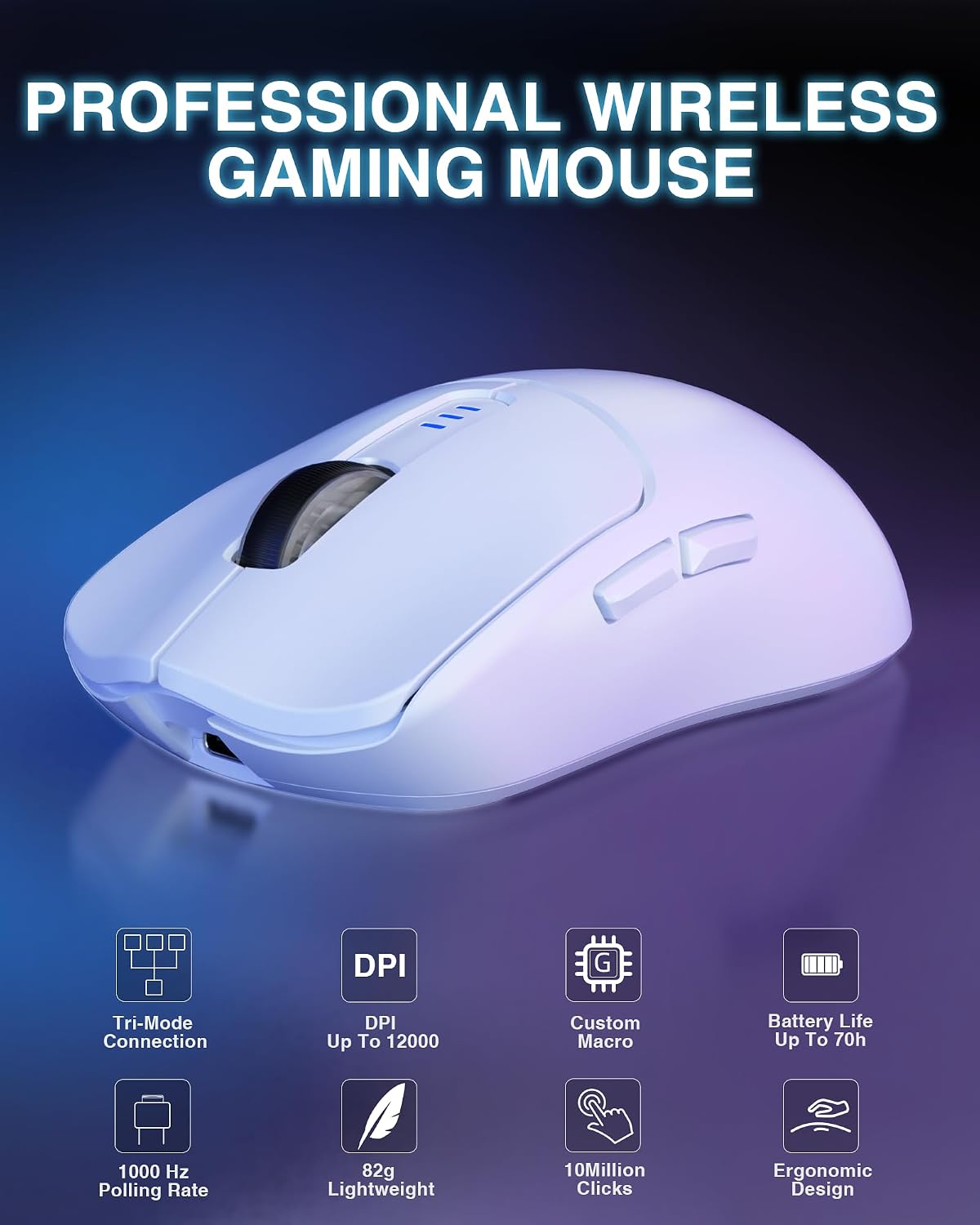 AULA Teclado mecánico inalámbrico F99 Pro con perilla SC580 Ratón i...